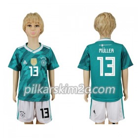 Koszulka Niemcy Müller 13 Dziecięca Precz Mistrzostwa Świata 2018 - Koszulki Piłkarskie